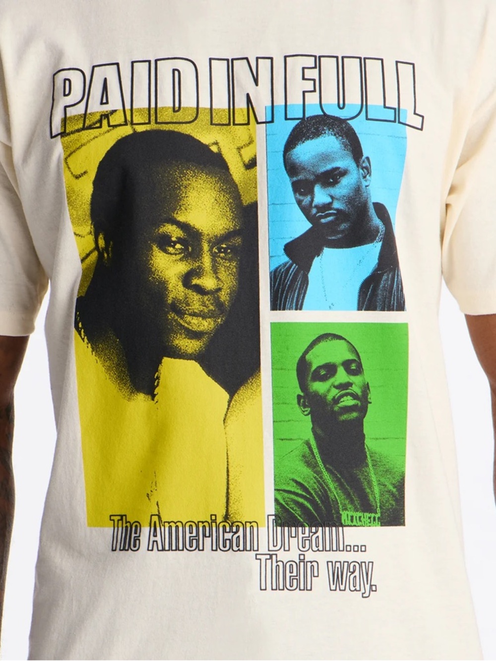 Men’s Paid in Full Graphic T shirt - Picture 2 of 4